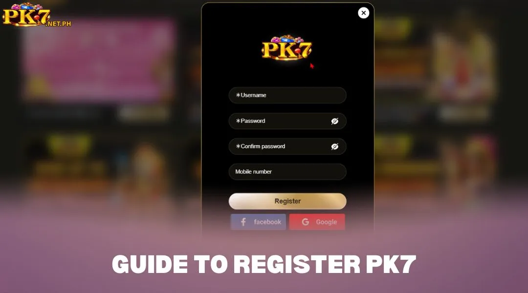 Guide to Register PK7